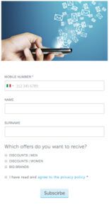 Facebook app form mobile number 154x300